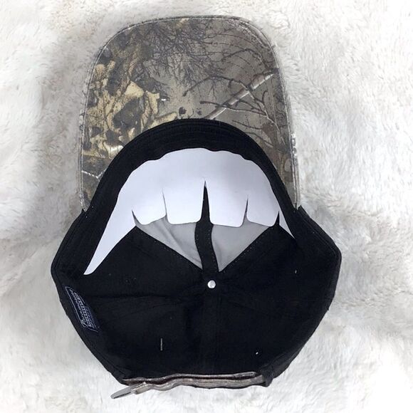 NEW Chevy Black and Camo print ball cap with Logo Script patch - Picture 8 of 11